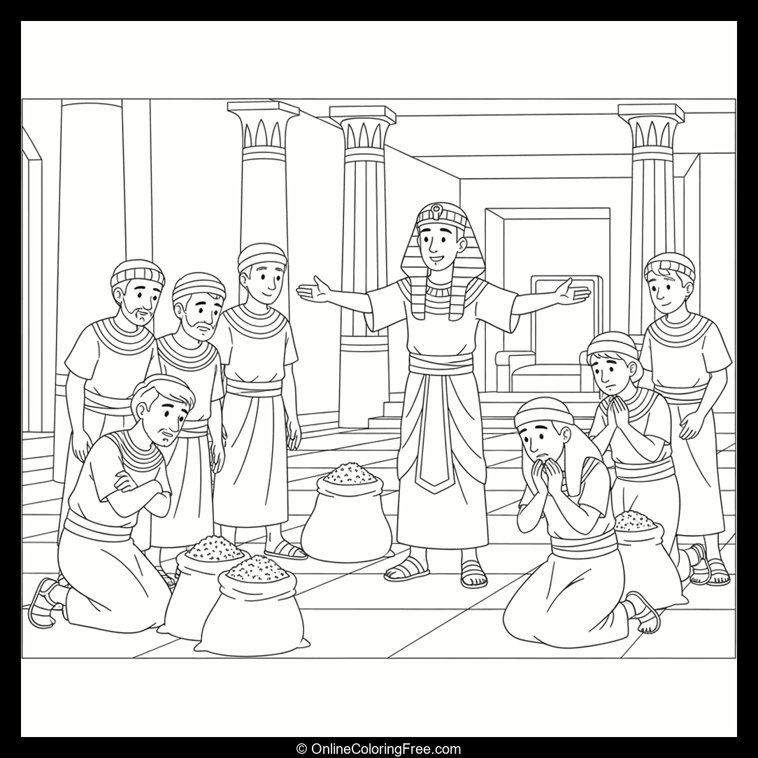 Bible Joseph Forgives His Brothers