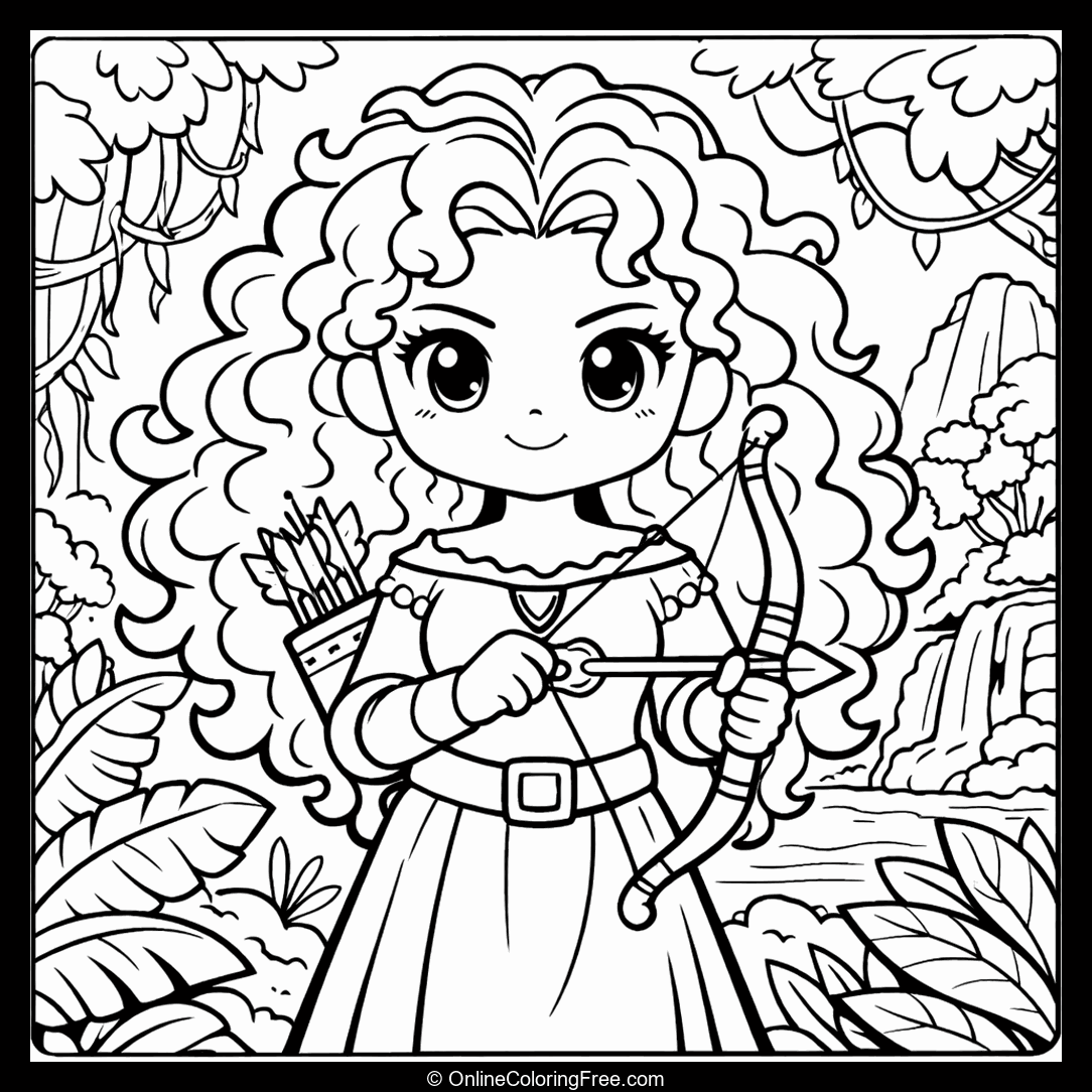 Kawaii Princess Merida
