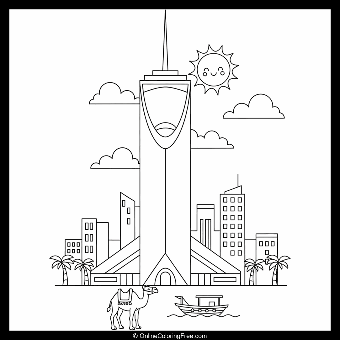 Kingdom Centre in Saudi Arabia