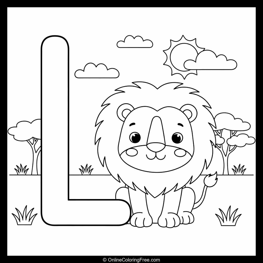 L for Lion