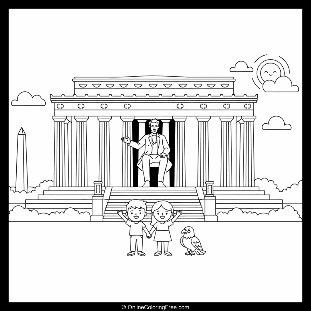 Lincoln Memorial in USA