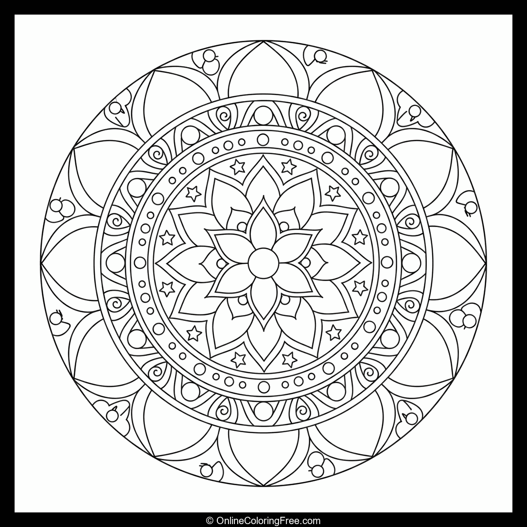Lotus Flower Mandala