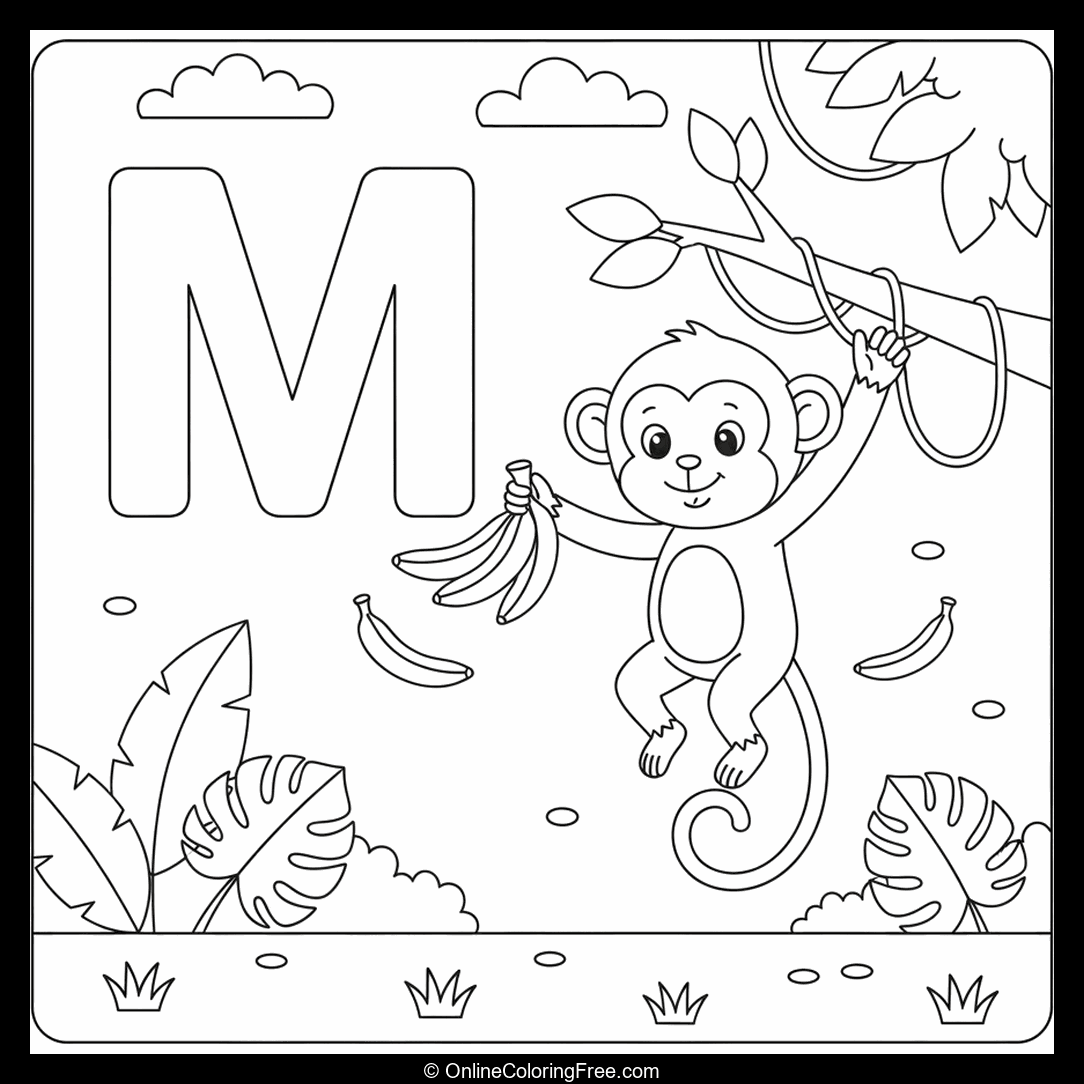 M for Monkey