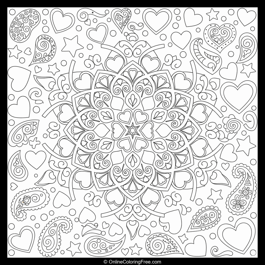 Mandala Hearts & Patterns