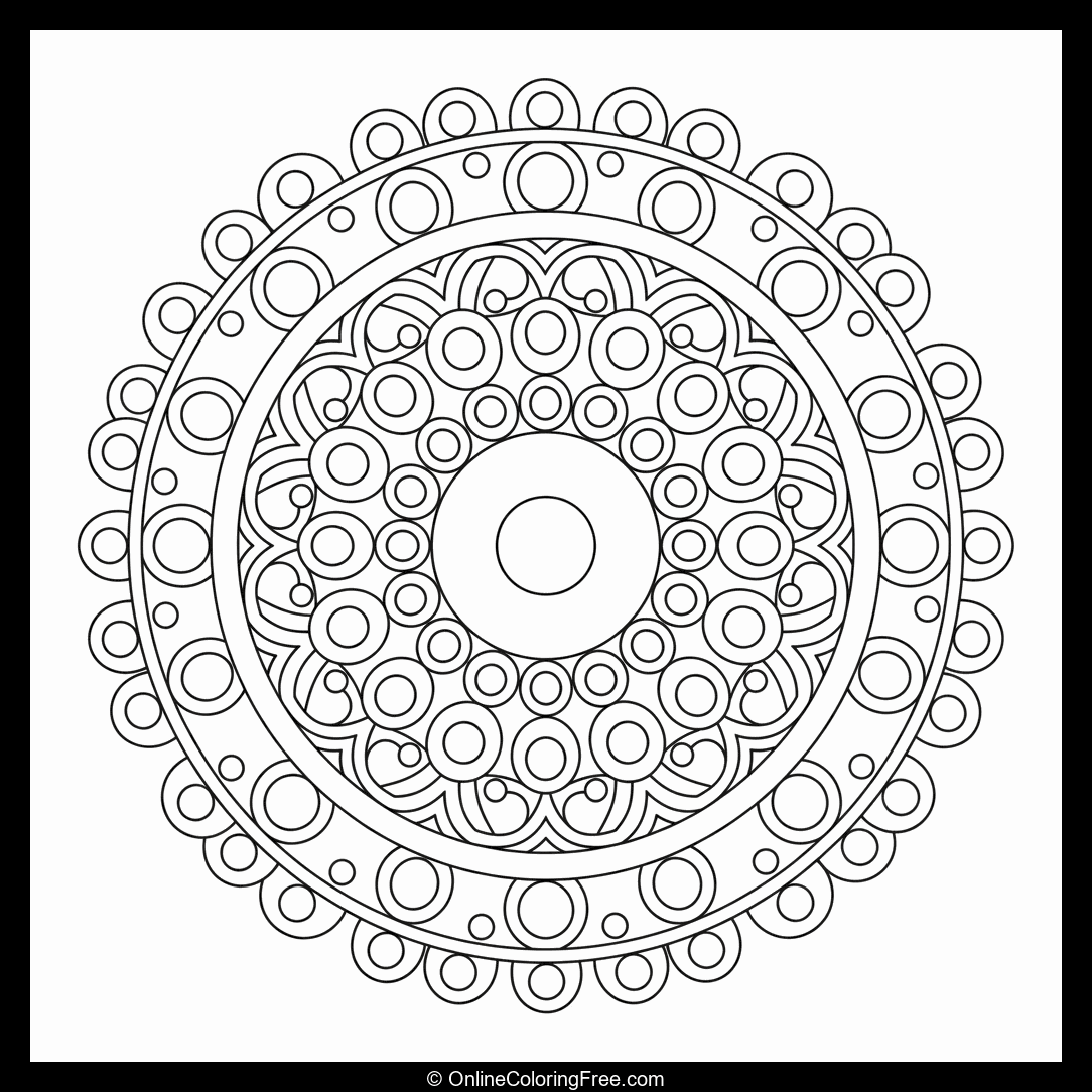 Mandala of Circles & Dots