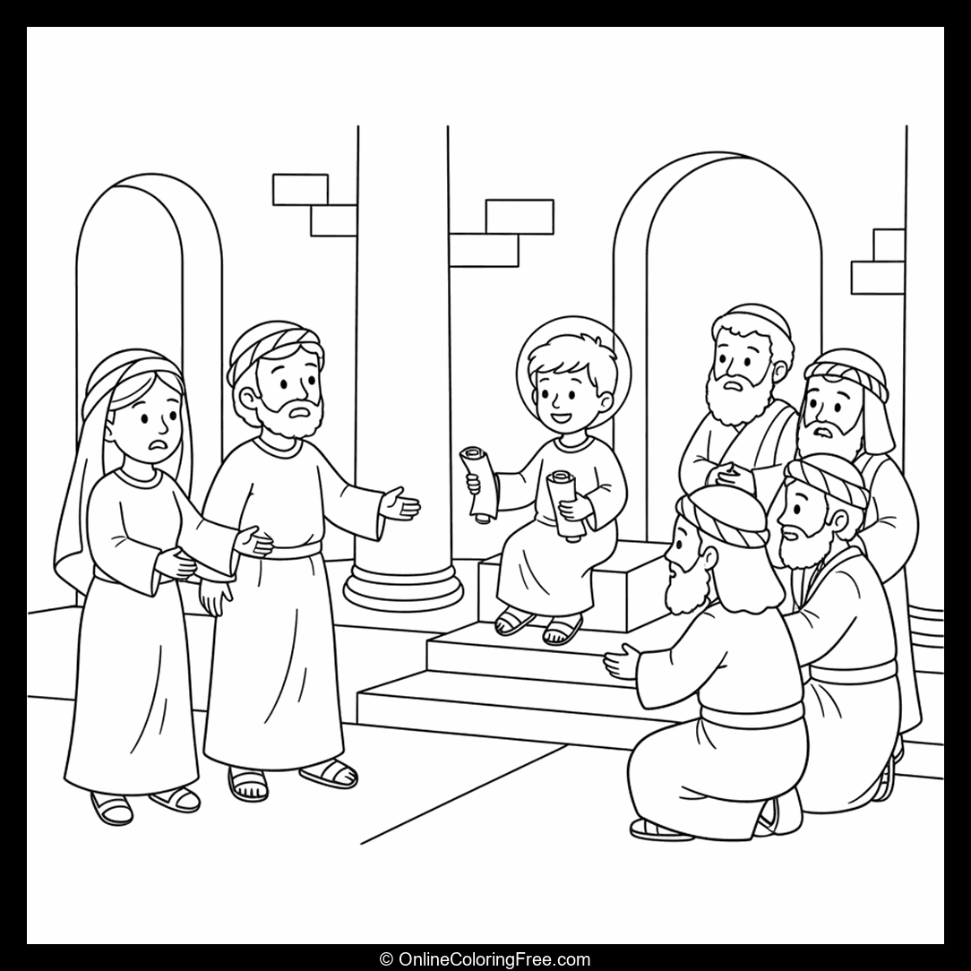 Bible Jesus Lost and Found at the Temple