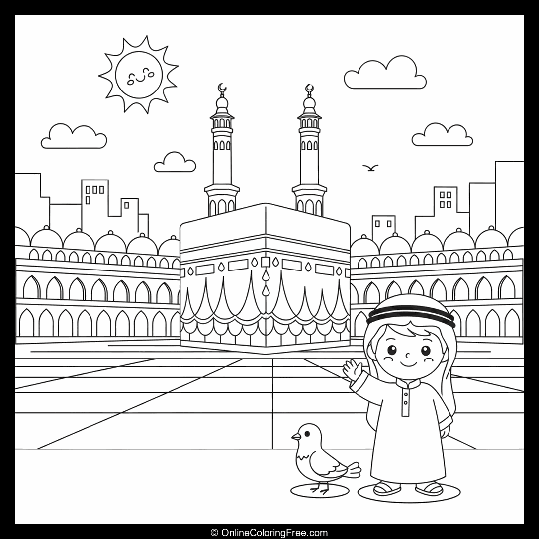 Mecca Masjid in Saudi Arabia