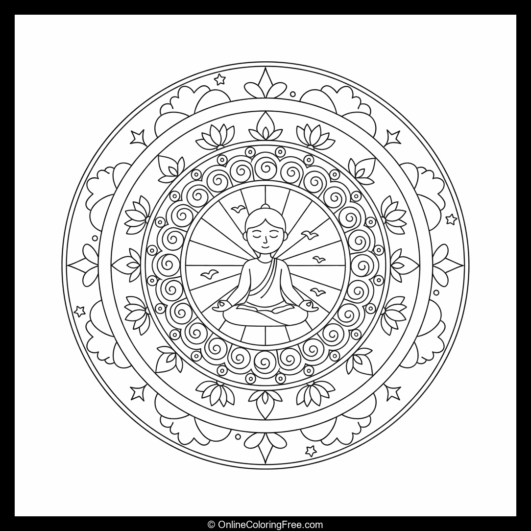 Meditation Calm Mandala