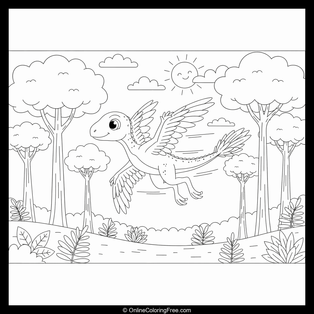 Microraptor Dinosaur