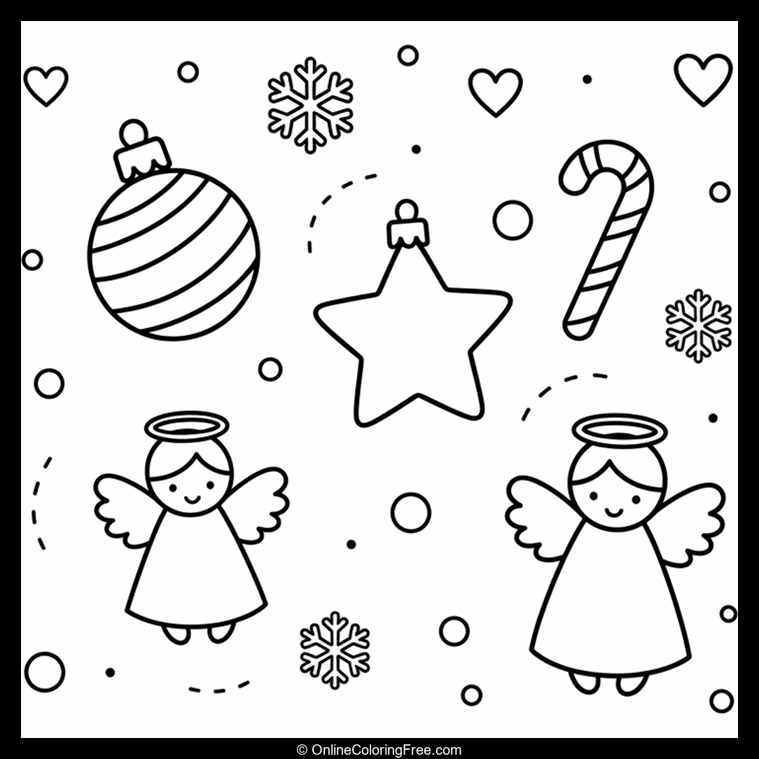 Mini Christmas Ornament Set