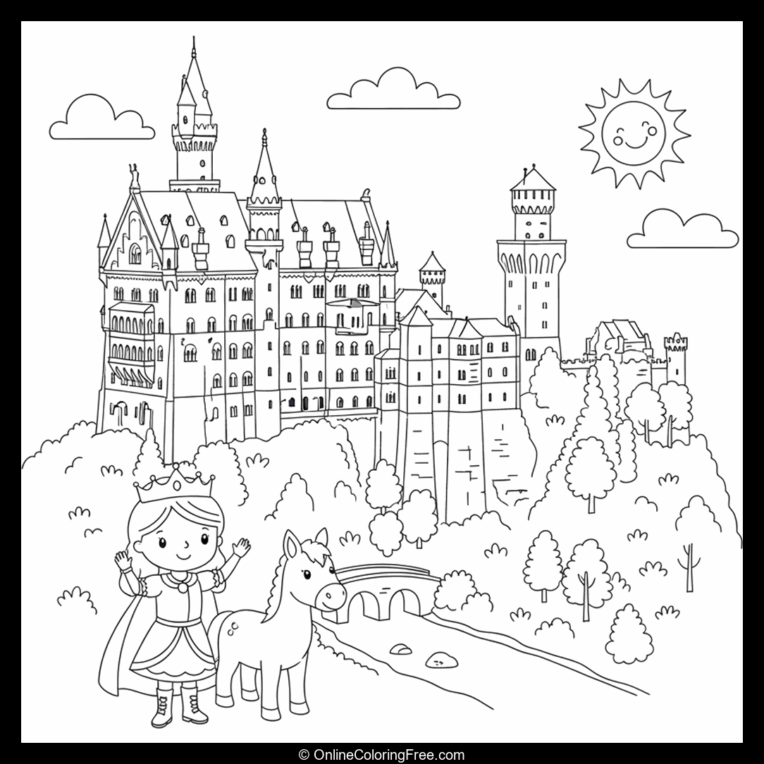 Neuschwanstein Castle in Germany