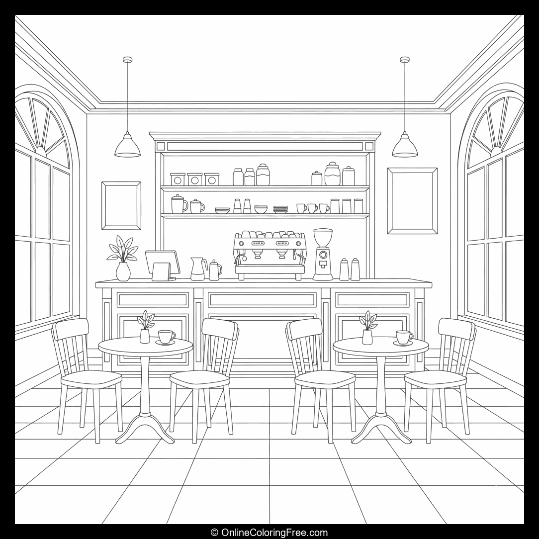 Old Café Interior