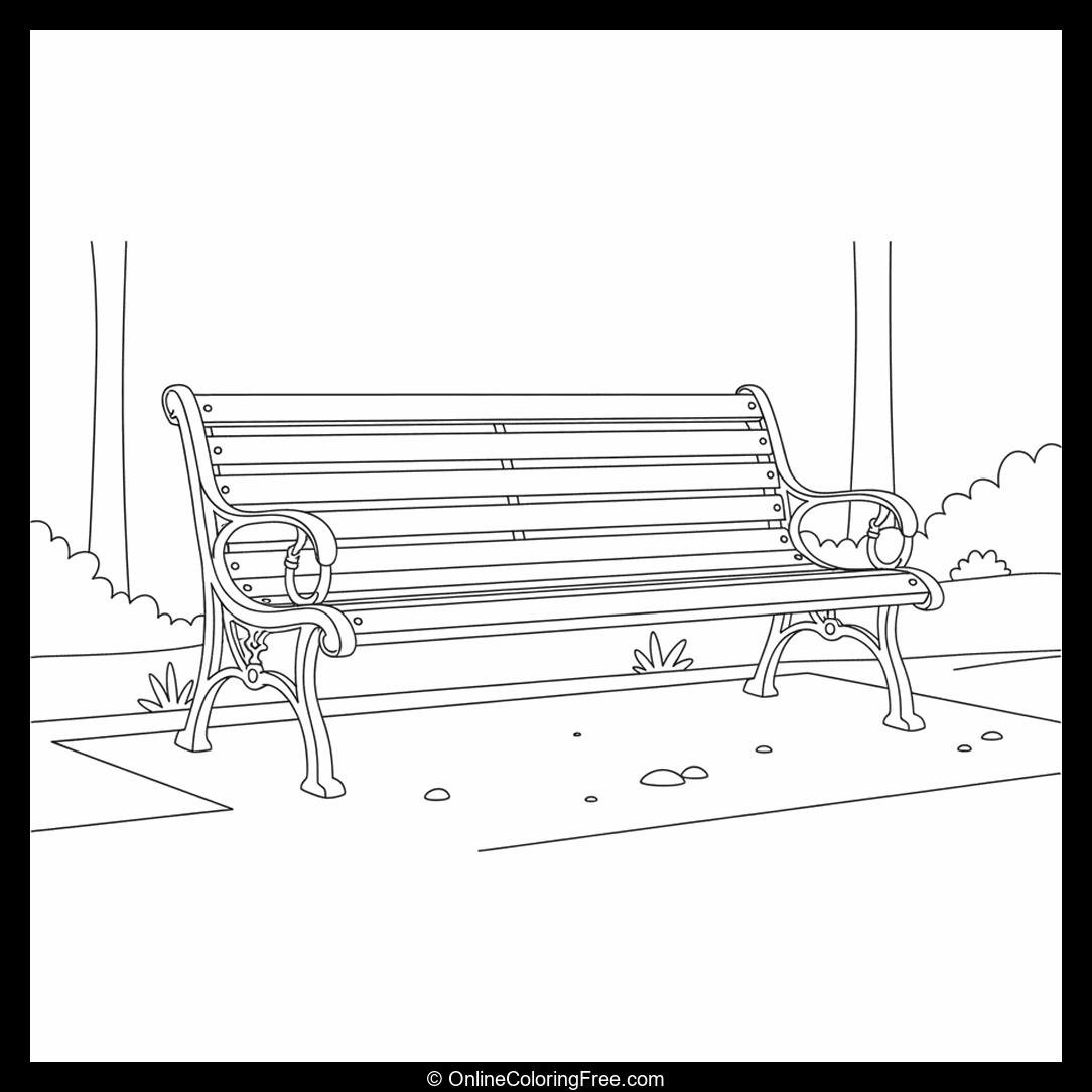 Old Park Bench