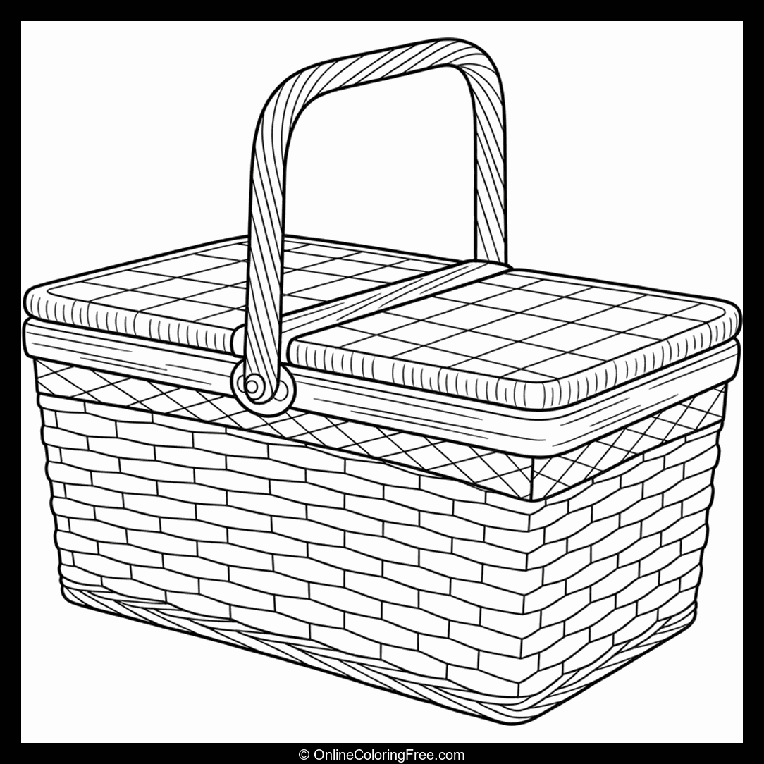 Old Picnic Basket