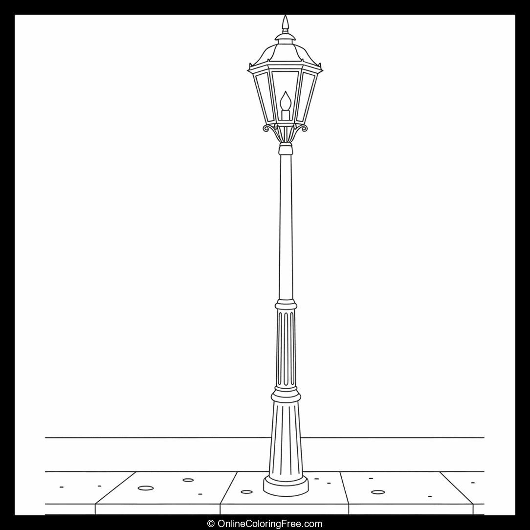 Old Street Lamp