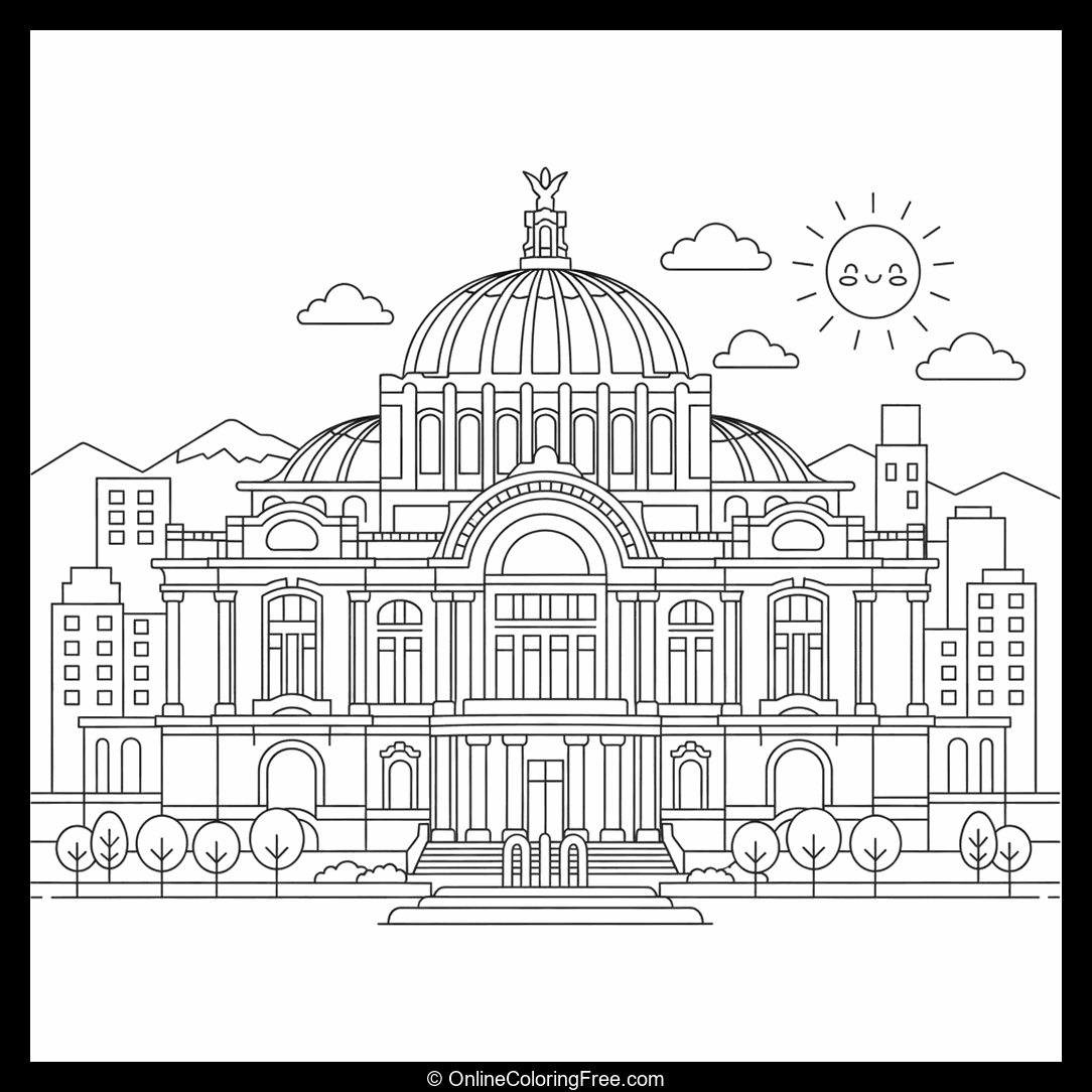 Palacio de Bellas Artes in Mexico