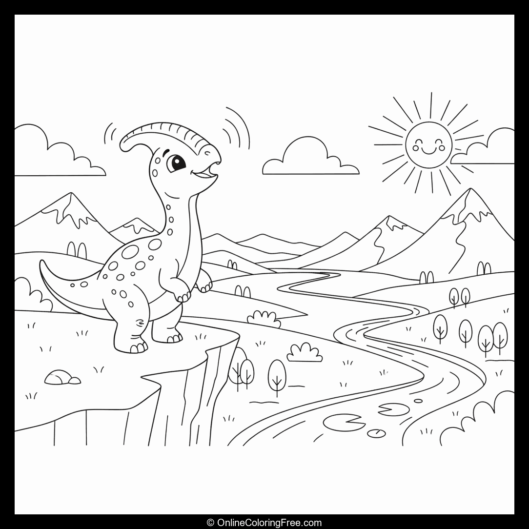 Parasaurolophus Dinosaur