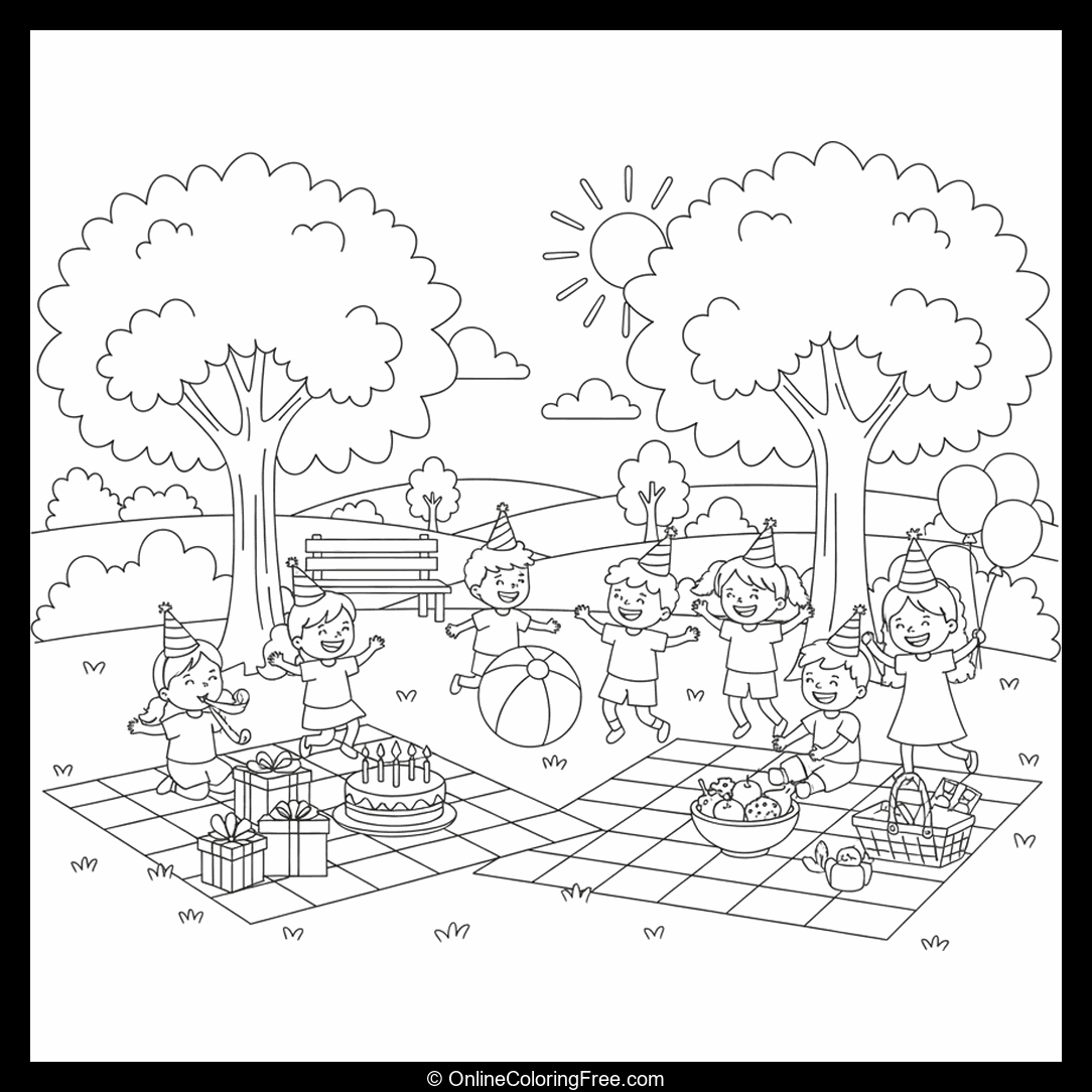 Park Picnic Birthday