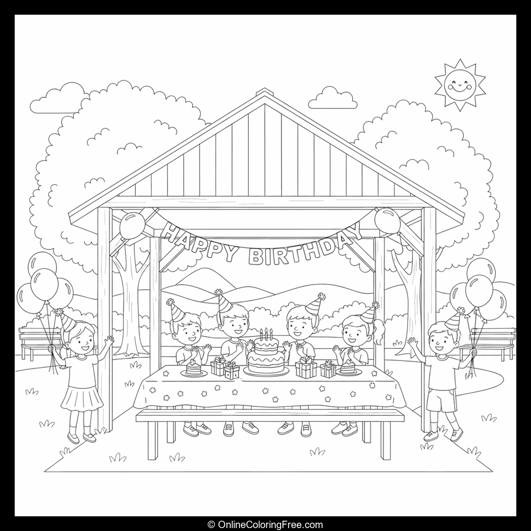 Park Shelter Birthday