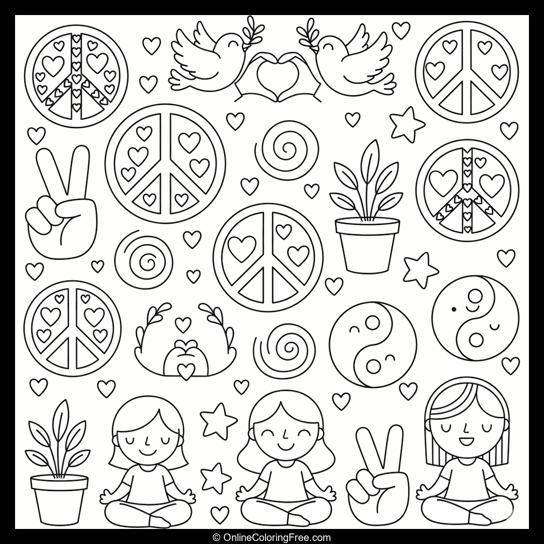 Peace & Harmony Doodles
