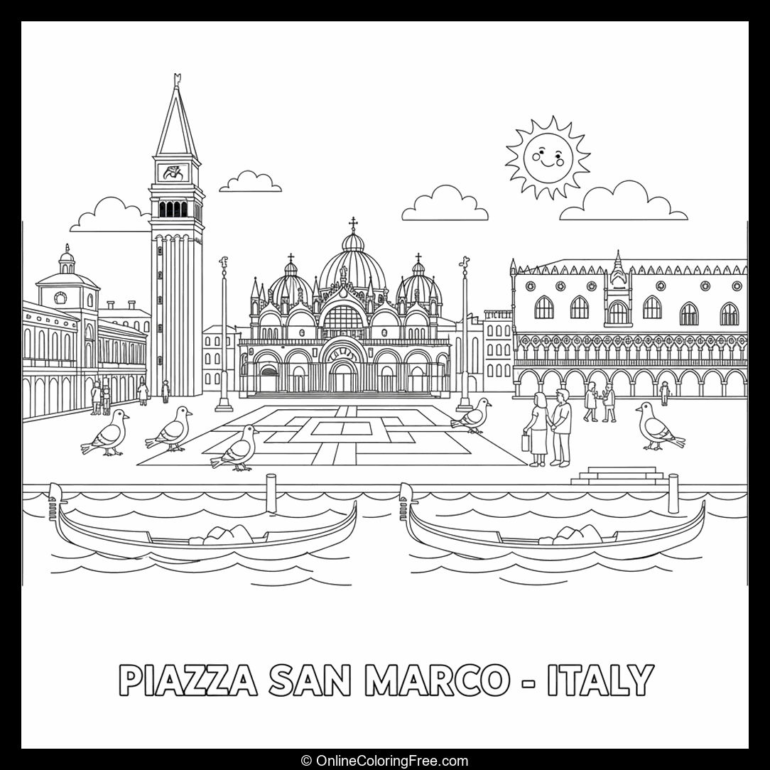 Piazza San Marco in Italy