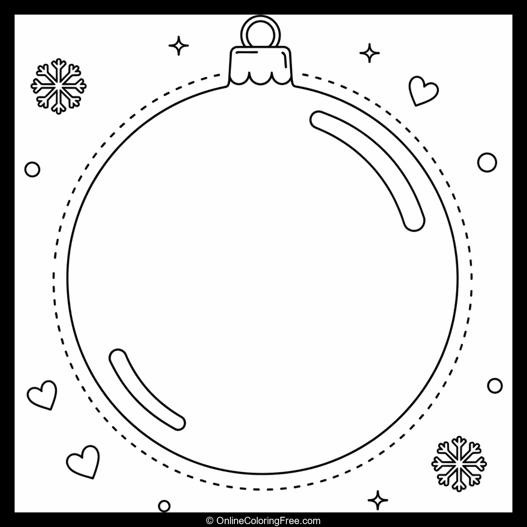 Plain Christmas Ornament