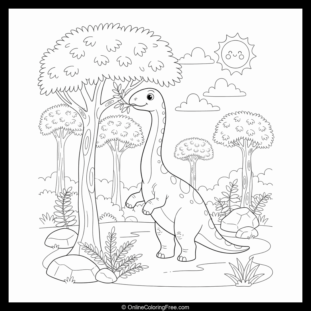 Plateosaurus Dinosaur