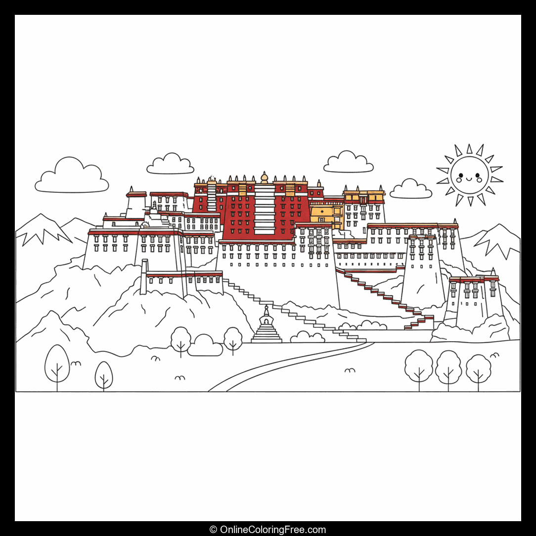 Potala Palace in Tibet