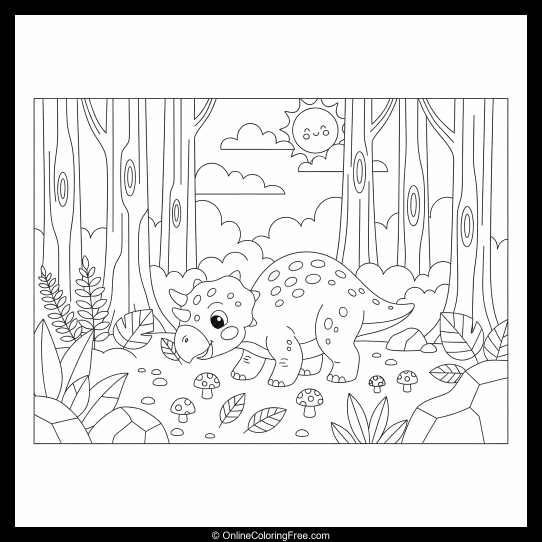 Psittacosaurus Dinosaur