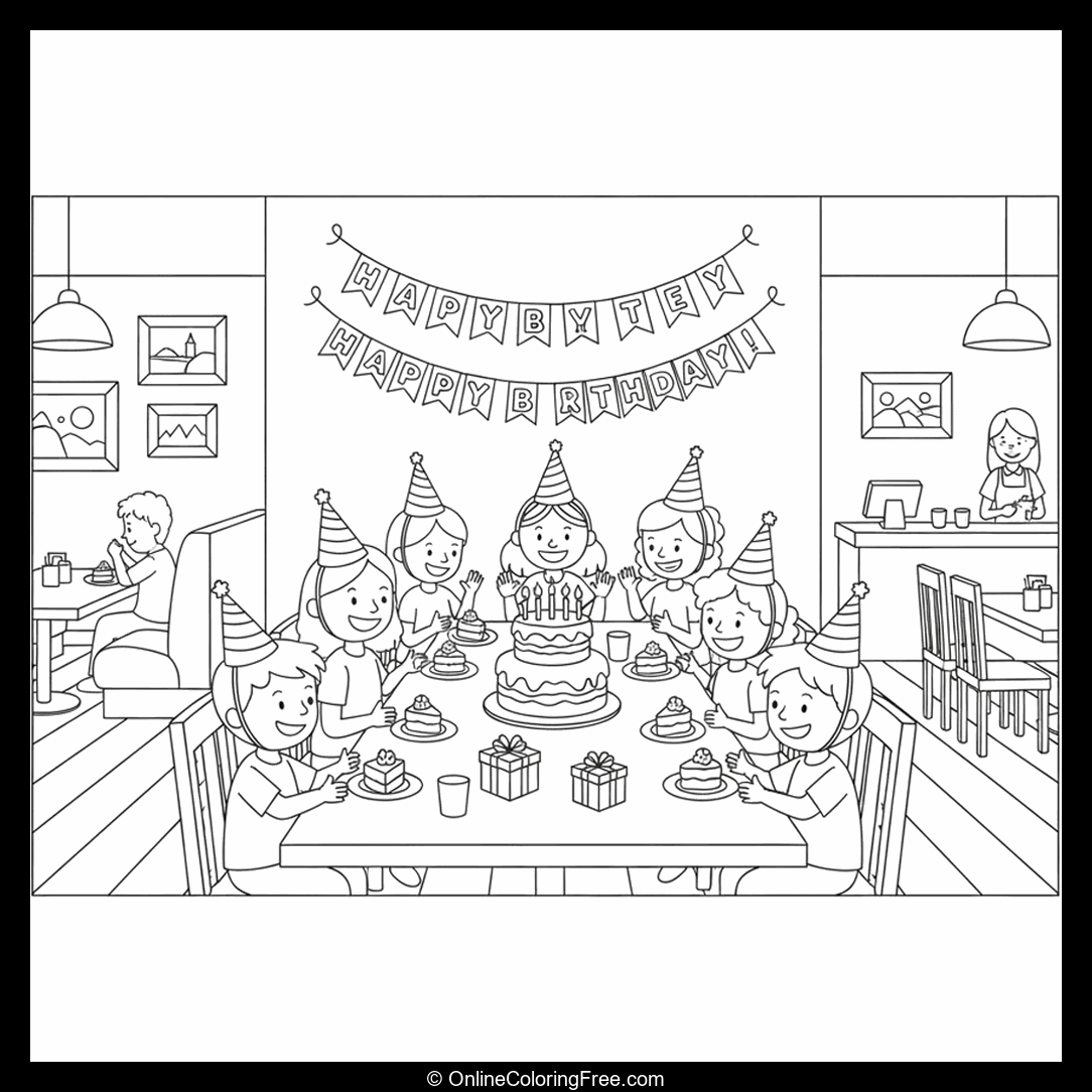 Restaurant Birthday Party