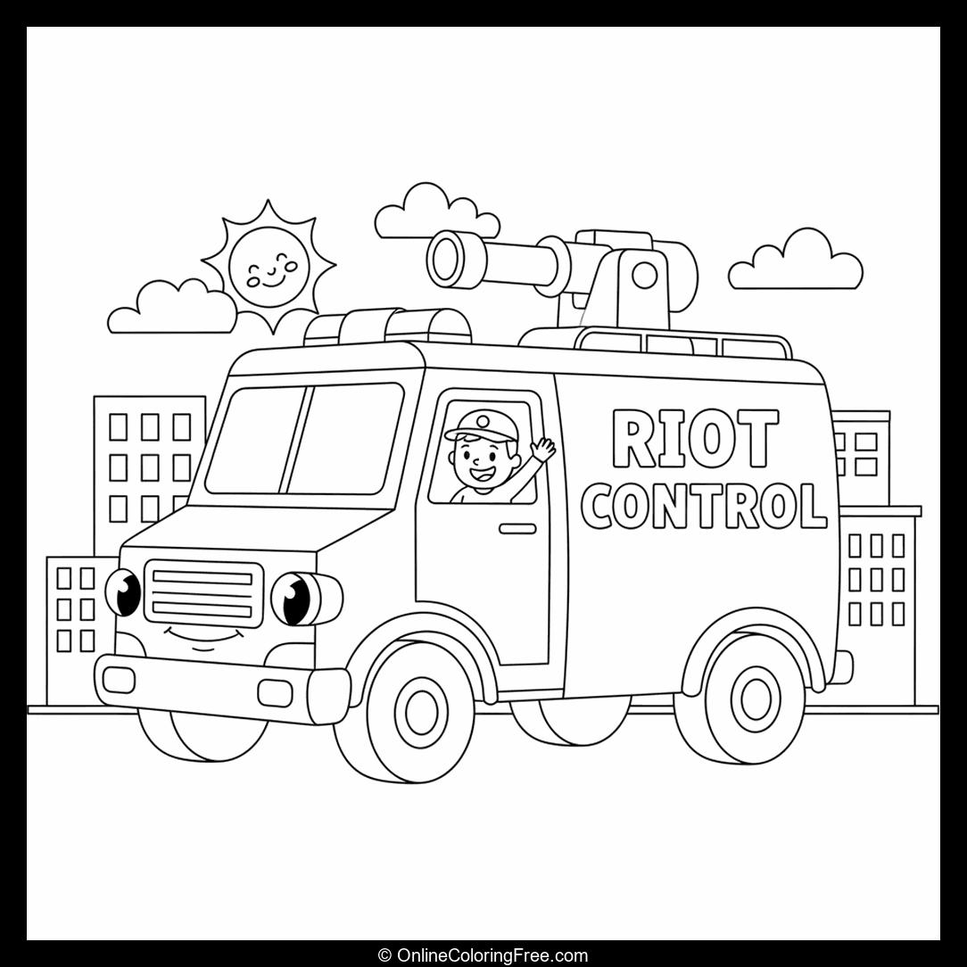 Riot Control Vehicle