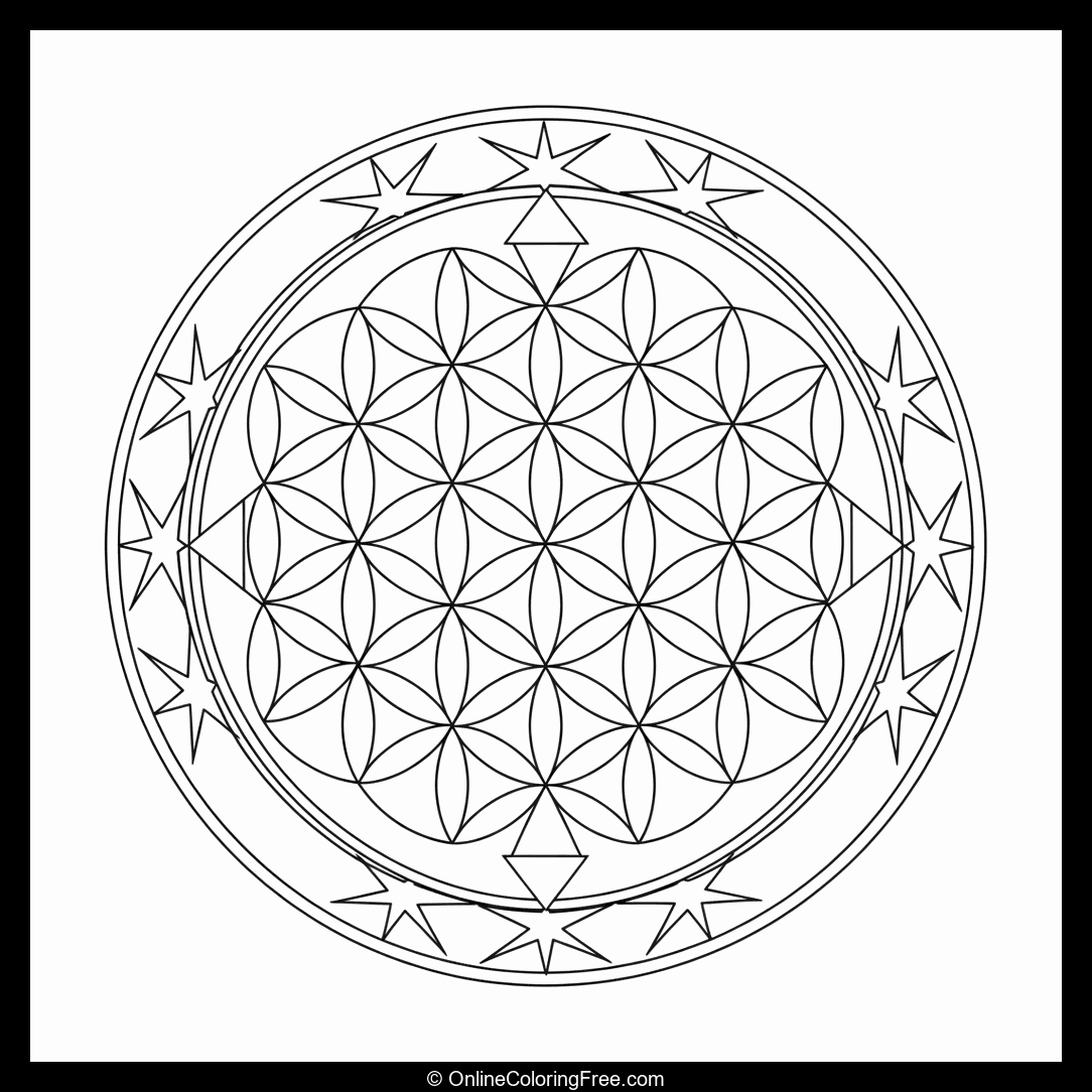 Sacred Geometry Mandala