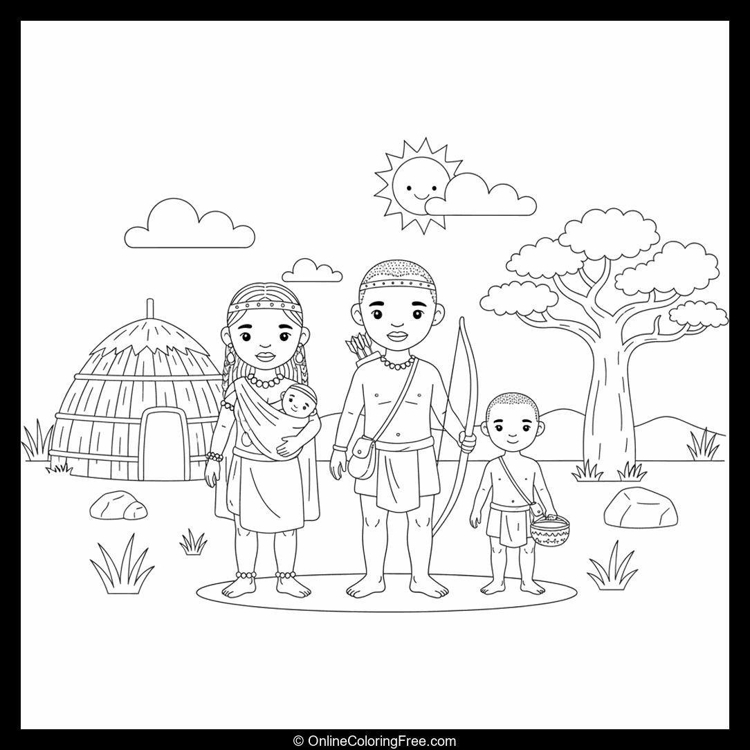 San (Bushmen) People