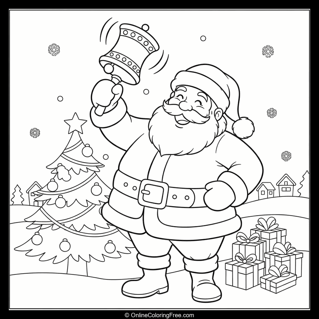 Santa Ringing Bell