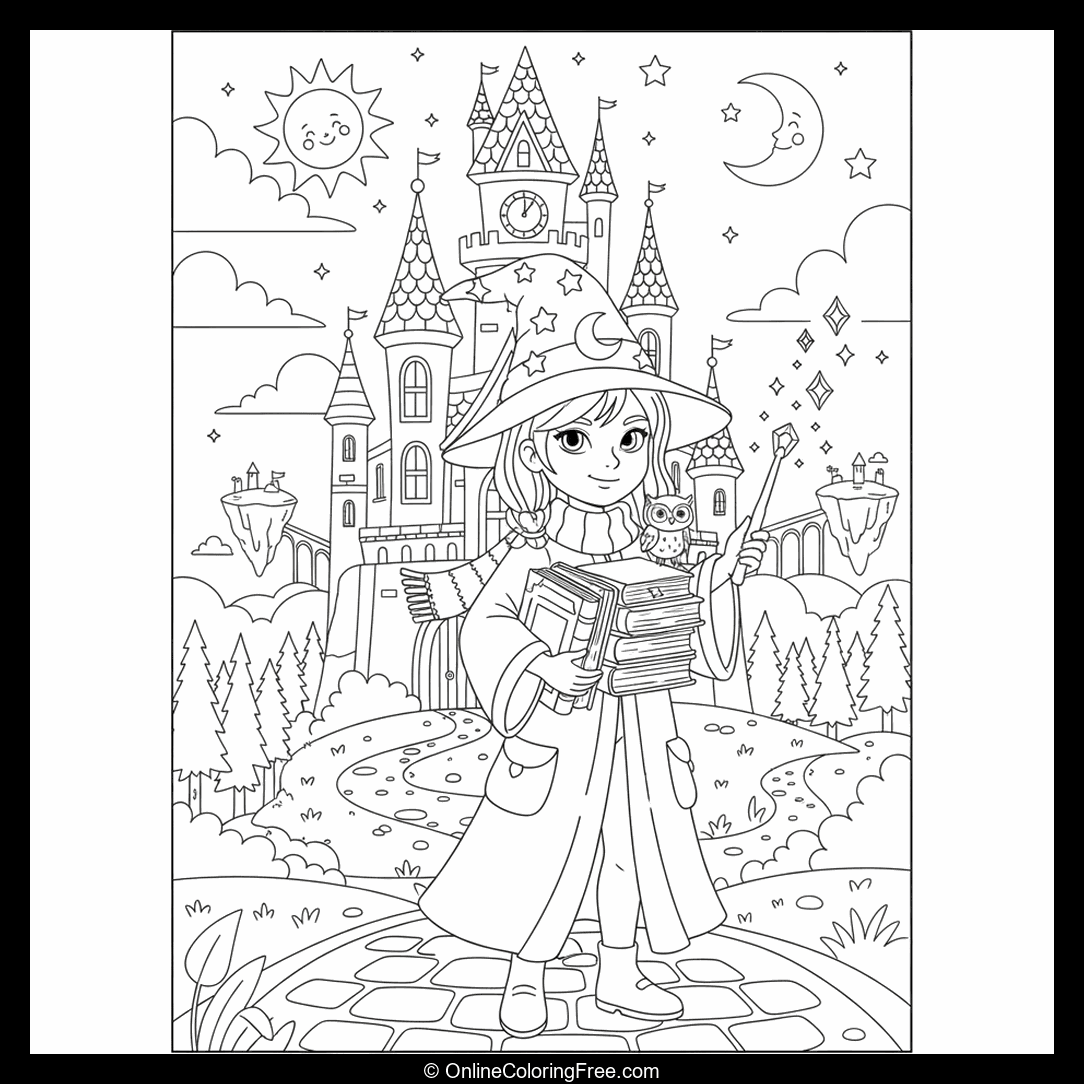 School of Magic Student