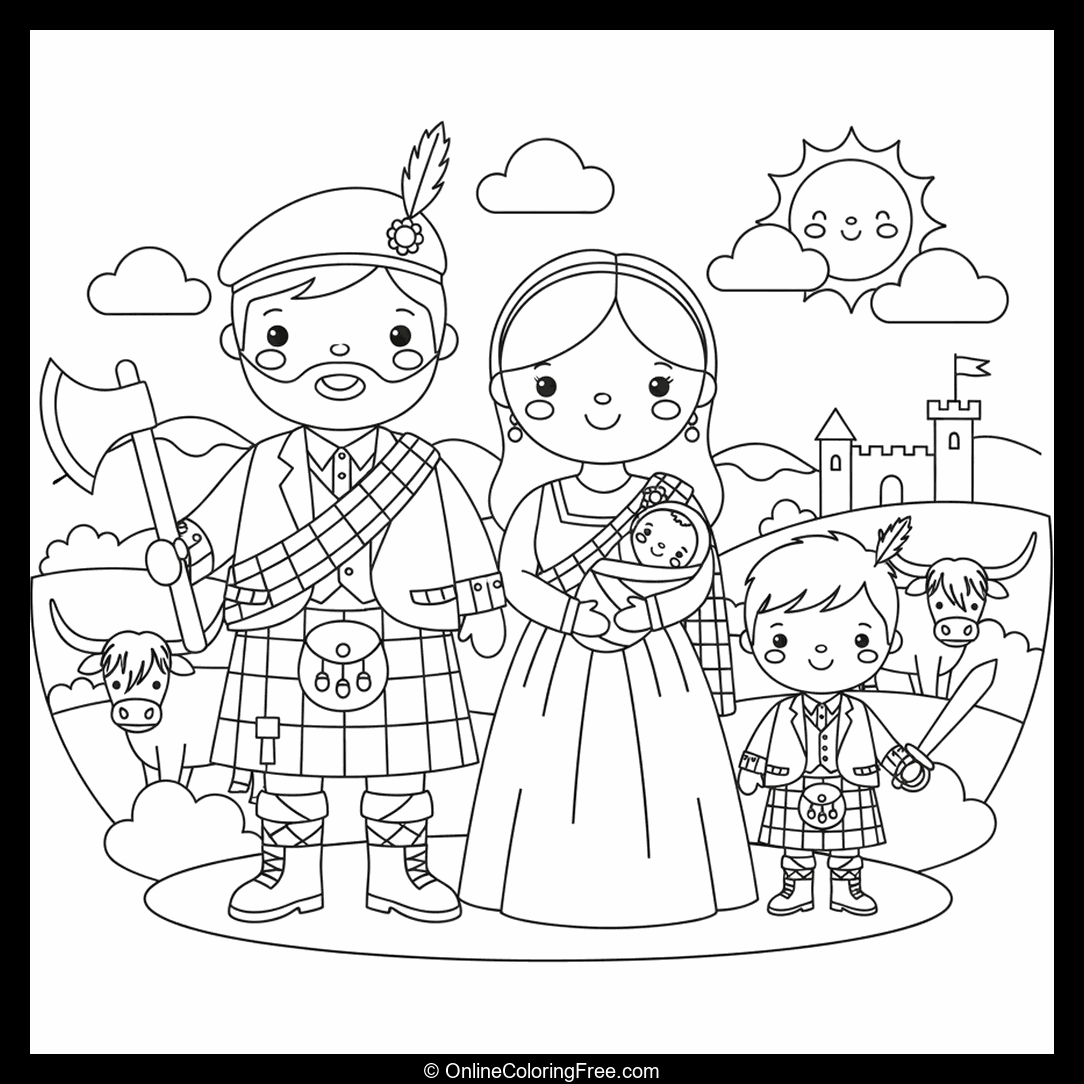 Scottish Highlander People