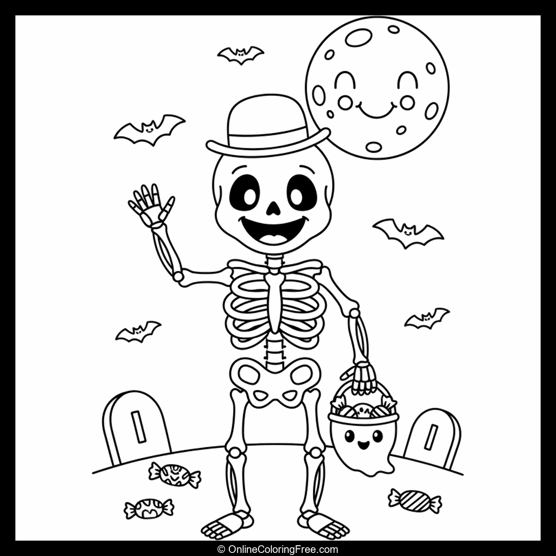 Halloween Skeleton