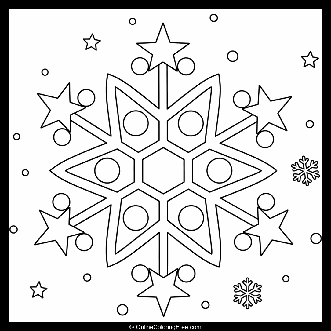 Christmas Snowflake Symbol