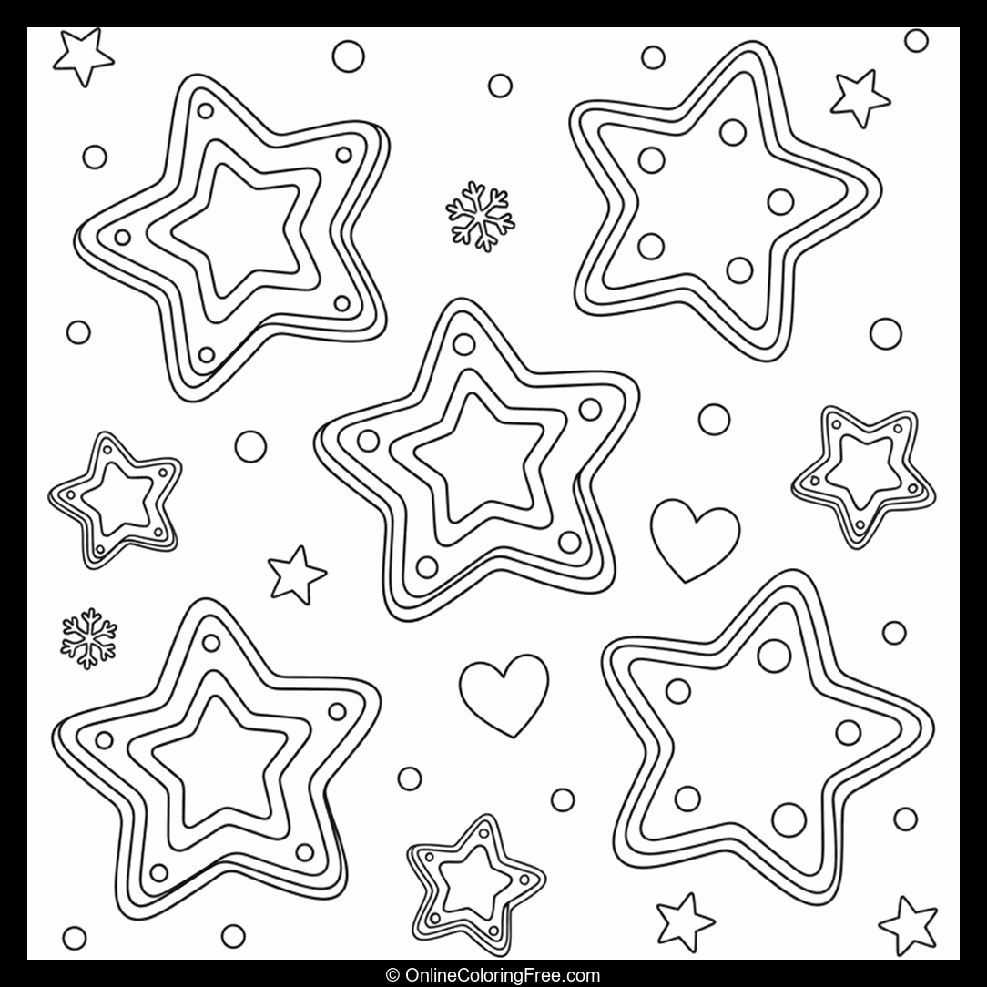 Star-Shaped Christmas Cookies