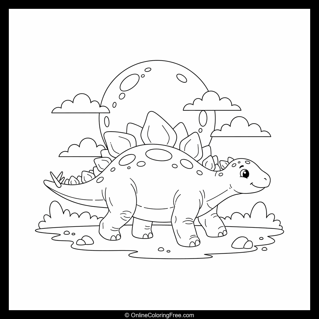 Stegosaurus Dinosaur