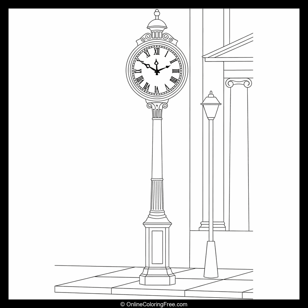 Street Clock