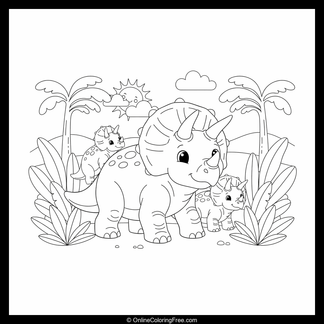 Triceratops Dinosaur