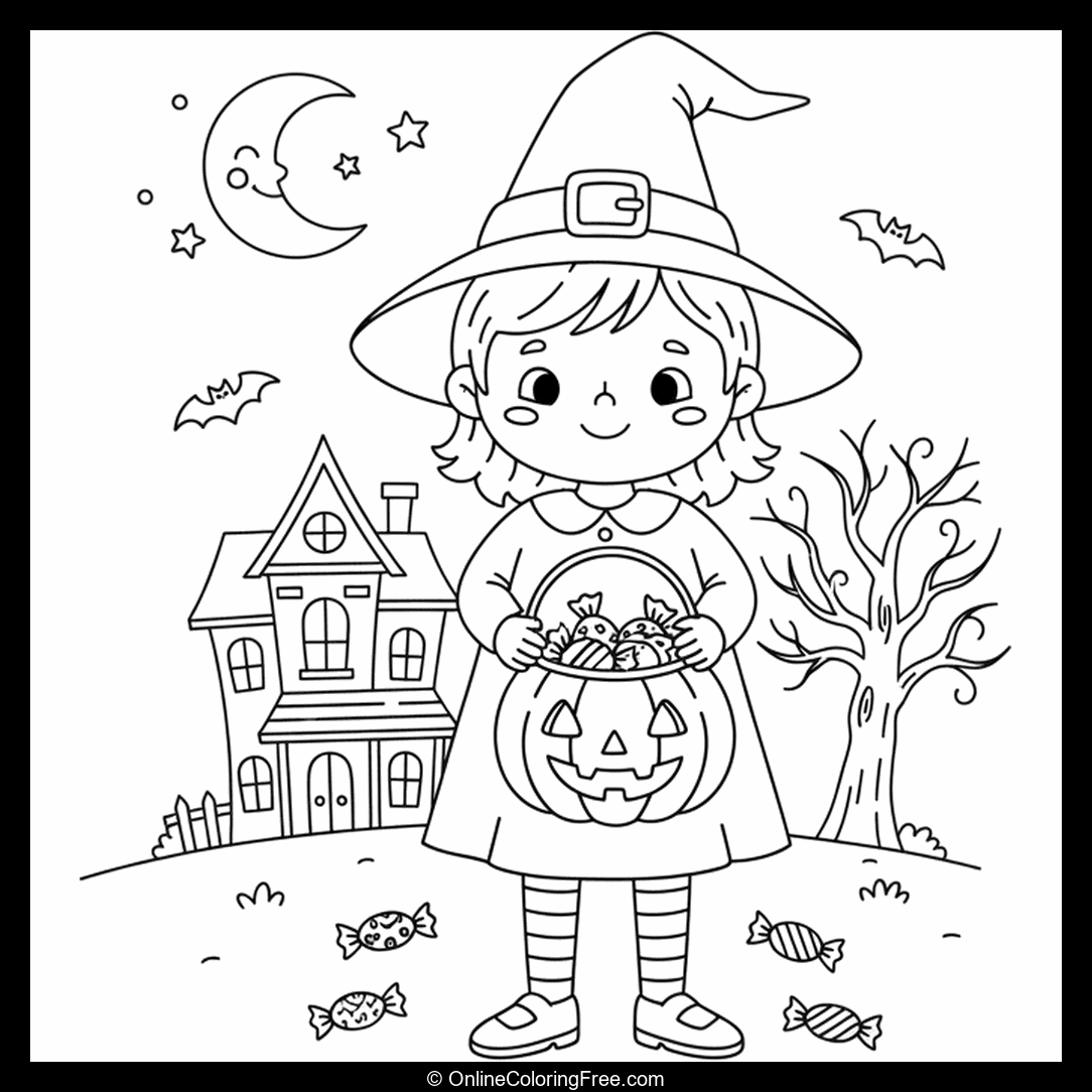 Halloween Trick-or-Treat Kid