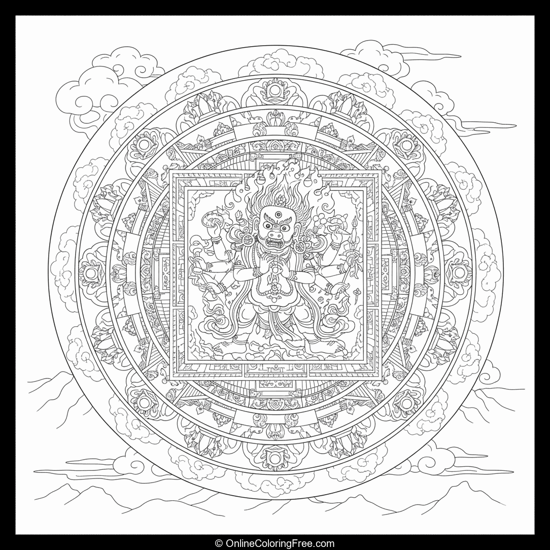 Vajrabhairava Mandala