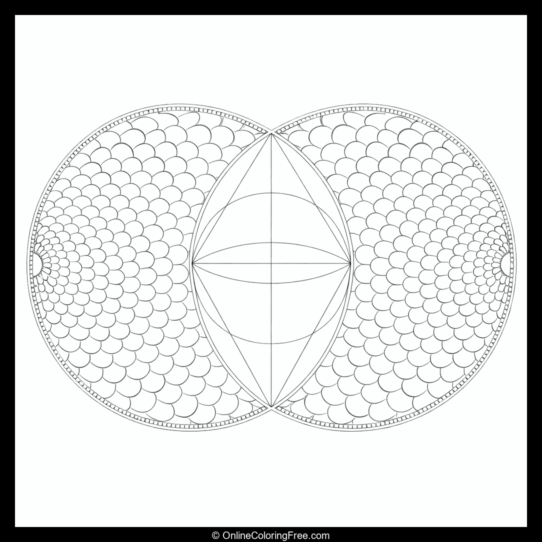Vesica Piscis Mandala