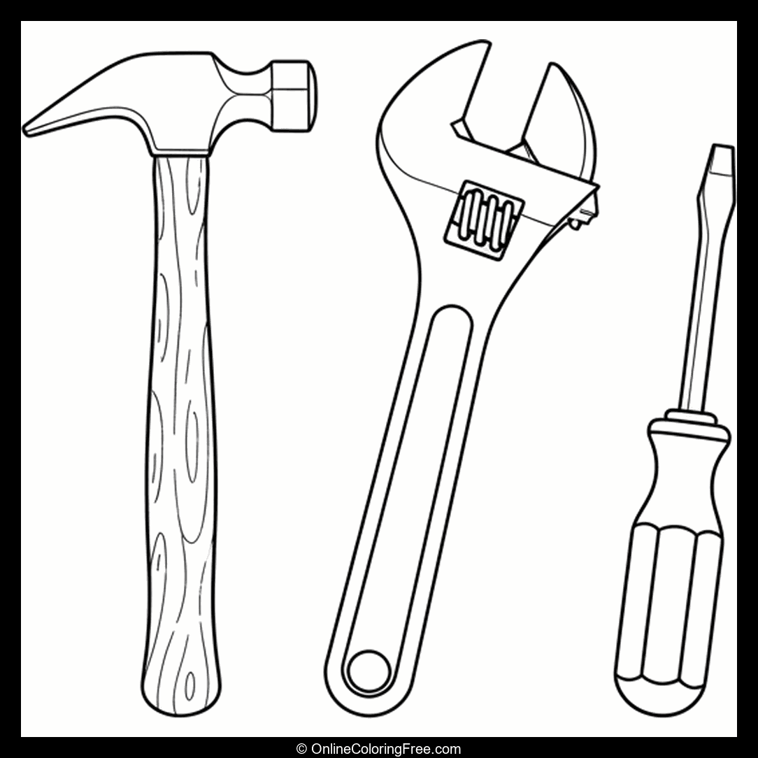 Vintage Hammer And Tools