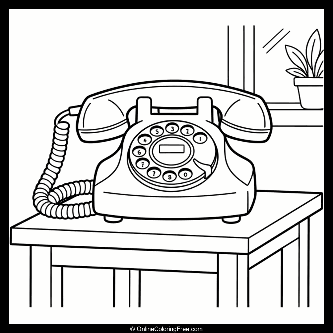 Vintage Rotary Telephone