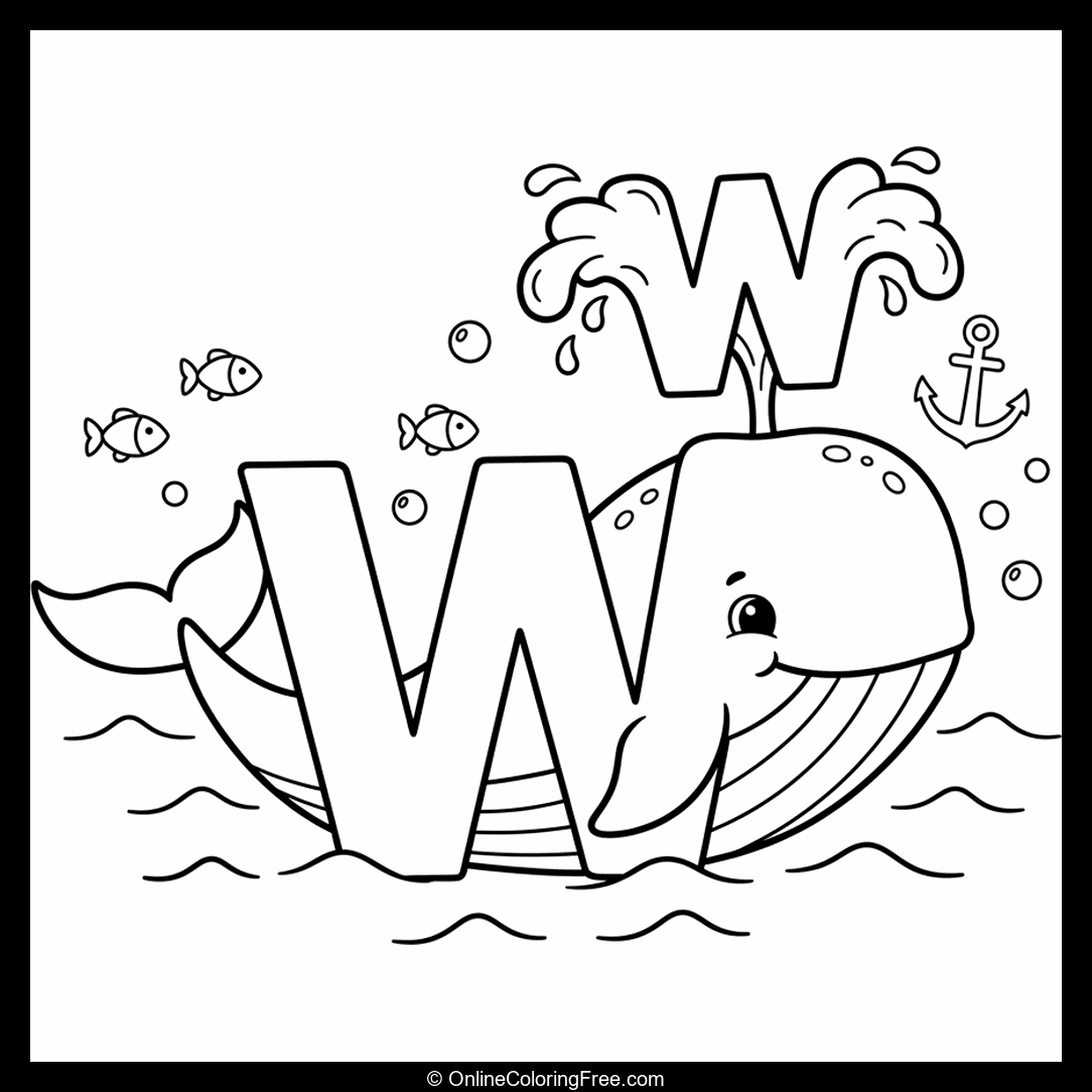 W for Whale