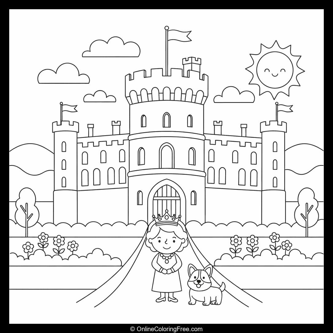 Windsor Castle in England